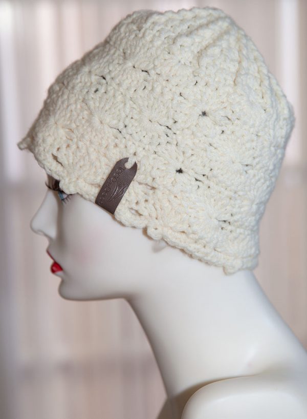 Crochet Signature Beanie Ivory