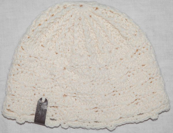 Crochet Signature Beanie Ivory