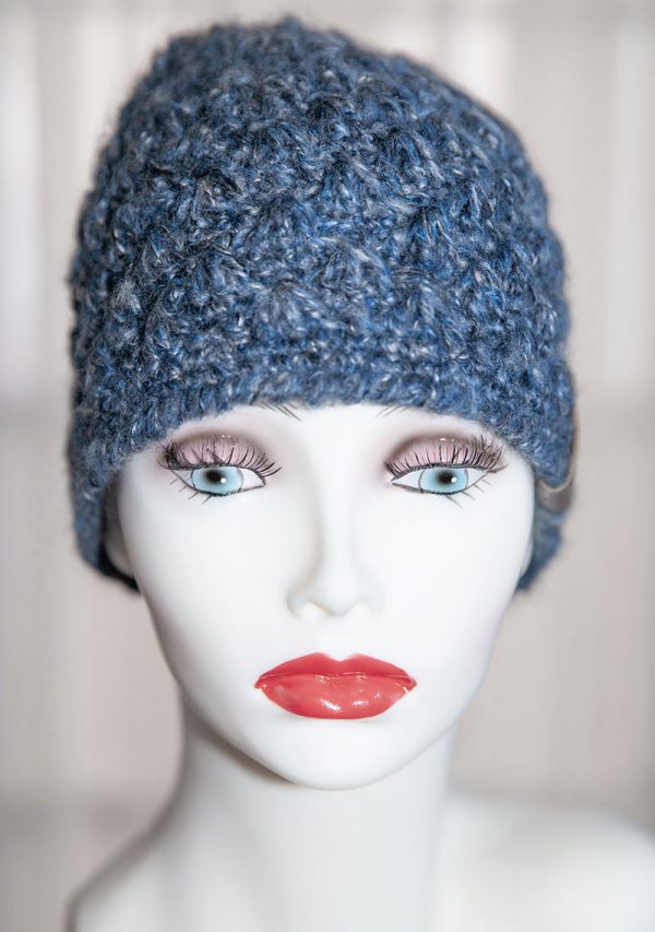 Crochet Pinecone Acrylic Beanie Hat